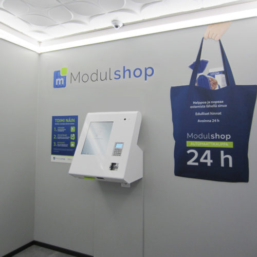 Modulshop automaattikaupan pilotti