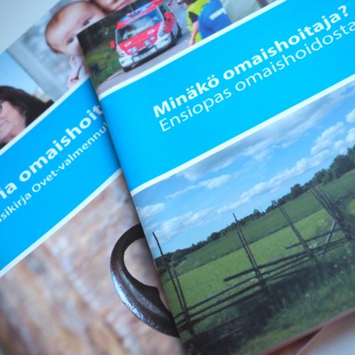 Omaishoitajaliiton markkinointimateriaalit
