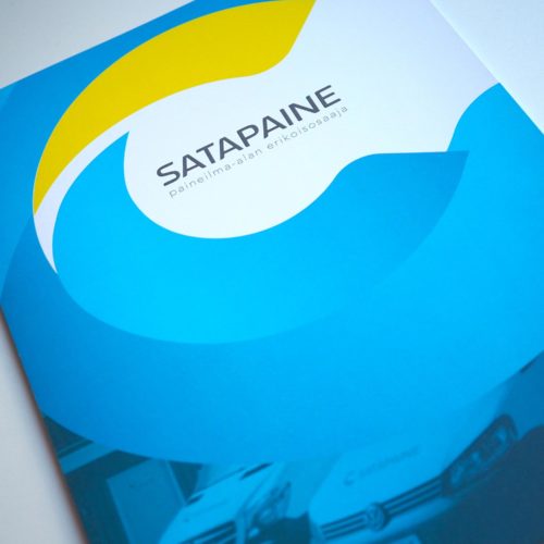 Satapaine Oy:n uusi logo ja ilme